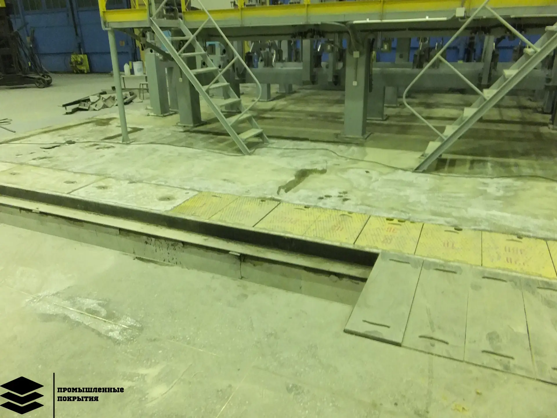Промышленный полиуретановый пол