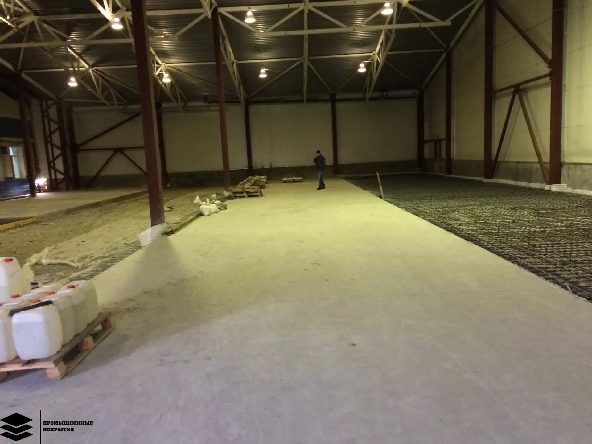 Промышленный полимерный пол