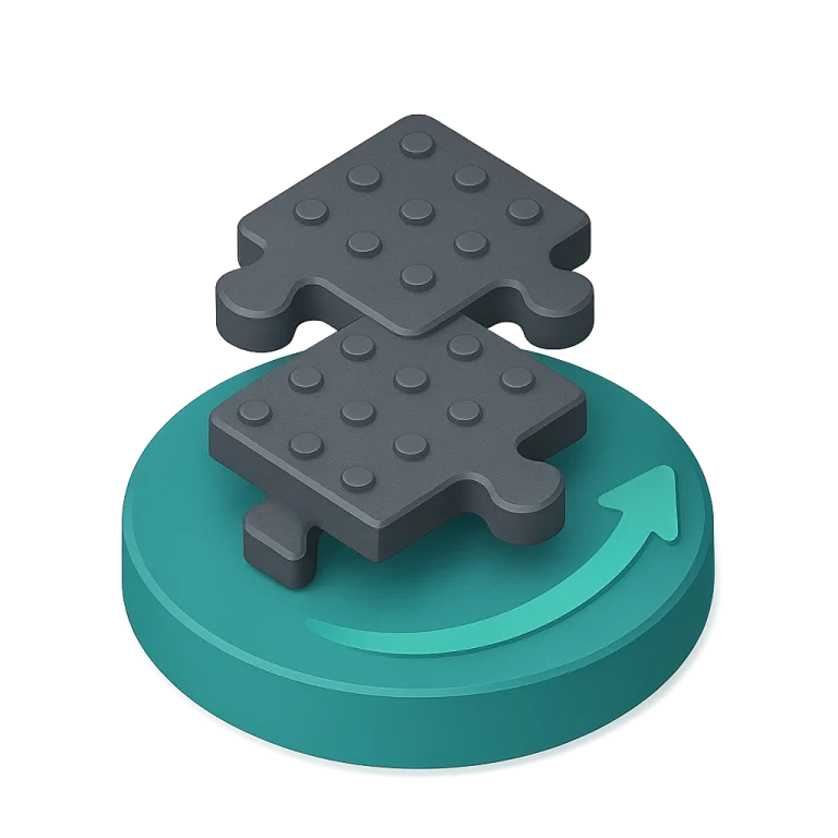 Резиновое покрытие пола — упругое, противоскользкое, шумопоглощающее